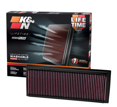 High-Flow Drop-In Replacement Air Filter <br> 05-19 Audi Seat Volkswagen