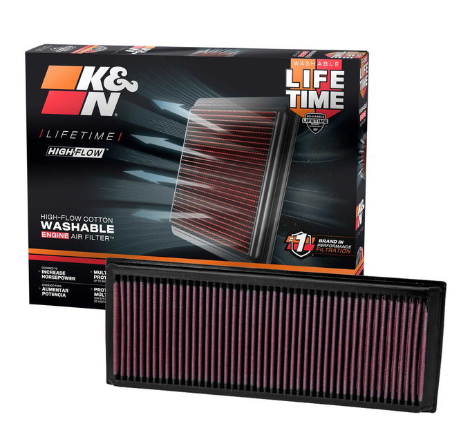 High-Flow Drop-In Replacement Air Filter <br> 05-19 Audi Seat Volkswagen