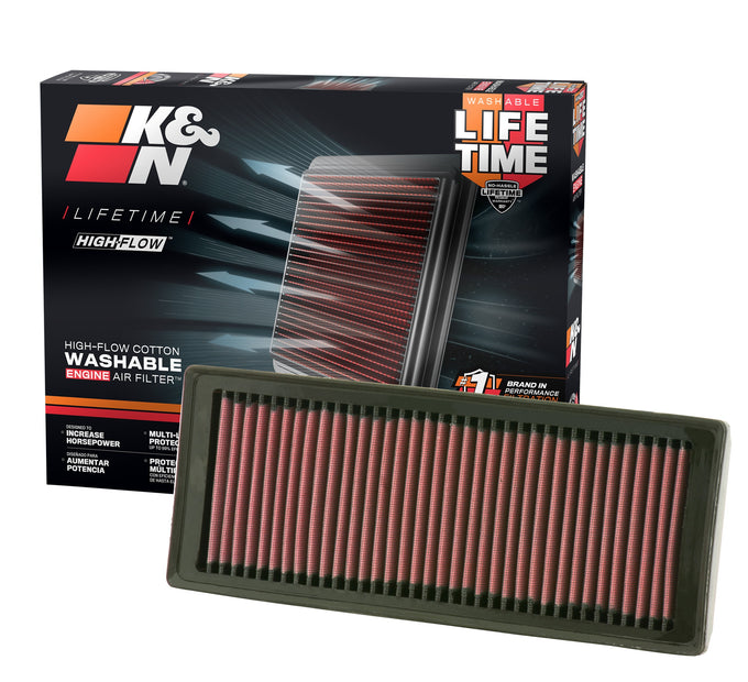 High-Flow Drop-In Replacement Air Filter <br> 10-16 Audi A5, 10-17 A5 Quattro Q5, 07-16 A4