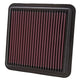 High-Flow Drop-In Replacement Air Filter <br> 2008-2017 Mitsubishi L200