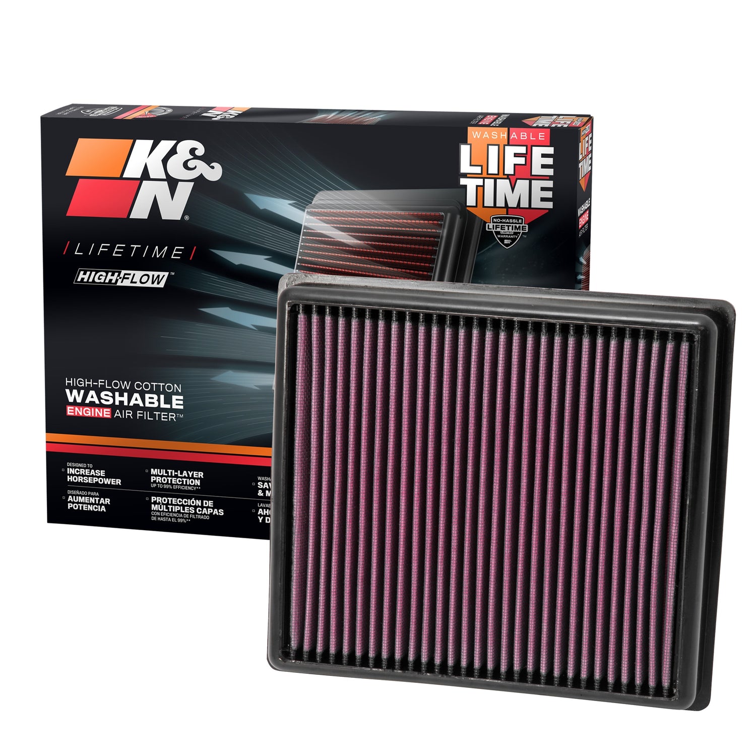High-Flow Drop-In Replacement Air Filter <br> 13-16 BMW 328i xDrive, 12-18 320i, 13-18 320i xDrive
