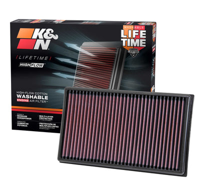 High-Flow Drop-In Replacement Air Filter <br> 16-25 Audi Seat Volkswagen