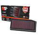 High-Flow Drop-In Replacement Air Filter <br> 15-18 Renault Captur Logan Clio
