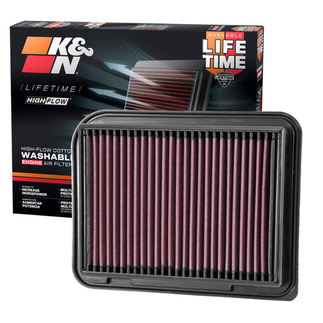 High-Flow Drop-In Replacement Air Filter <br> 13-17 MIT Lancer, 14-20 Outlander, 13-23 Sport