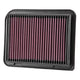 High-Flow Drop-In Replacement Air Filter <br> 13-17 MIT Lancer, 14-20 Outlander, 13-23 Sport