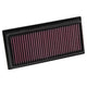 High-Flow Drop-In Replacement Air Filter <br> 14-24 Mitsubishi Mirage, 17-24 G4, 15-21 Toyota Avanza