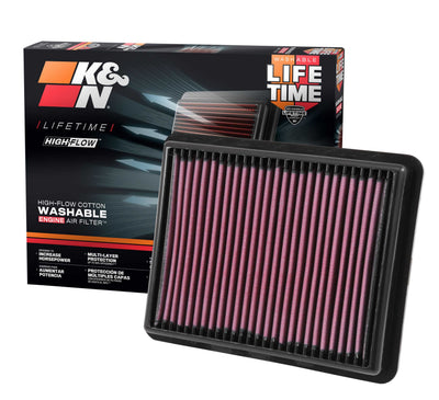 High-Flow Drop-In Replacement Air Filter <br> 19-24 Mazda CX-5, 18-21 6, 16-23 CX-9