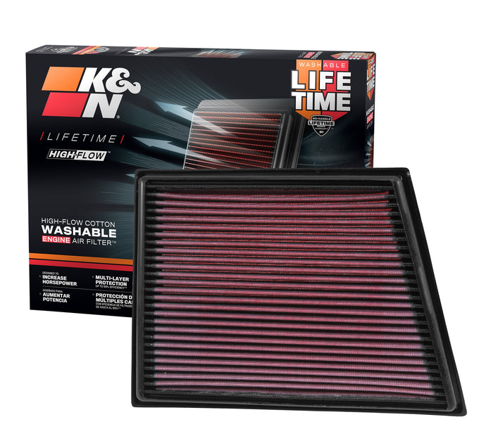 High-Flow Drop-In Replacement Air Filter <br> 16-22 BMW X1, 14-24 Mini Cooper, 16-24 Clubman