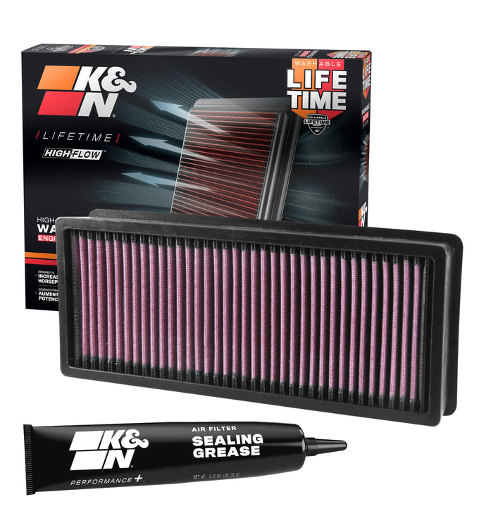 High-Flow Drop-In Replacement Air Filter <br> 14-18 BMW X5, 14-16 535d 535d xDrive 740Ld xDrive