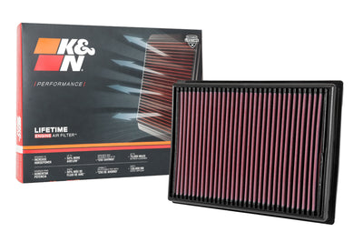 High-Flow Drop-In Replacement Air Filter <br> 2018-2020,2024-2025 Toyota Hilux