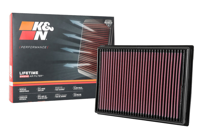 High-Flow Drop-In Replacement Air Filter <br> 2018-2020,2024-2025 Toyota Hilux