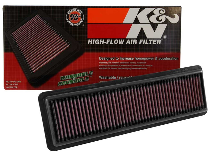 High-Flow Drop-In Replacement Air Filter <br> 2015-2019 Hyundai Grand i10