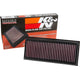 High-Flow Drop-In Replacement Air Filter <br> 18-20 Mercedes-Benz C/GLC Series AMG