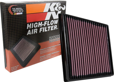 High-Flow Drop-In Replacement Air Filter <br> 16-25 Jaguar F-Pace Land Rover Range Rover Velar