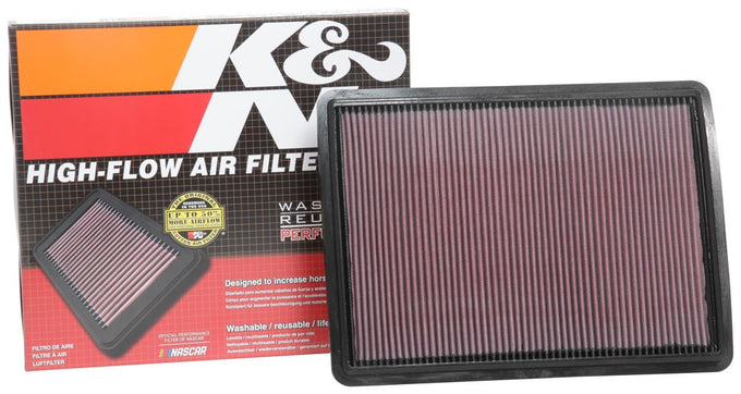 High-Flow Drop-In Replacement Air Filter <br> 17-22 Kia Niro, Hyundai Ioniq