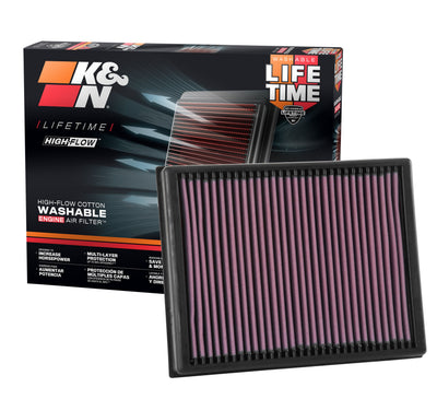 High-Flow Drop-In Replacement Air Filter <br> 19-23 Ford Ranger, 2024 VW Amarok