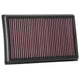 High-Flow Drop-In Replacement Air Filter <br> 20-25 Audi A1 2024 Volkswagen Polo