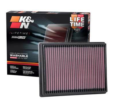 High-Flow Drop-In Replacement Air Filter <br> 20-22 Ford Escape, Lincoln Corsair, 21-24 Bronco Sport