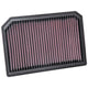 High-Flow Drop-In Replacement Air Filter <br> 20-25 Mercedes-Benz GLB250 CLA250 CLA35 AMG