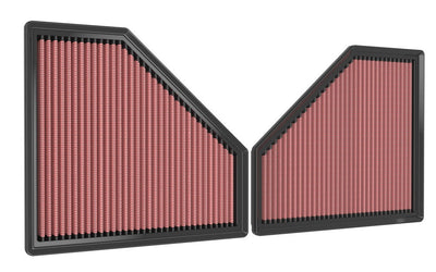 High-Flow Drop-In Replacement Air Filter <br> 21-25 BMW M4 M3, 23-25 M2