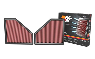 High-Flow Drop-In Replacement Air Filter <br> 21-25 BMW M4 M3, 23-25 M2