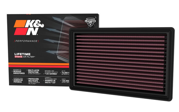 High-Flow Drop-In Replacement Air Filter <br> 23-25 Lexus RX500h, 24-25 Toyota Grand Highlander