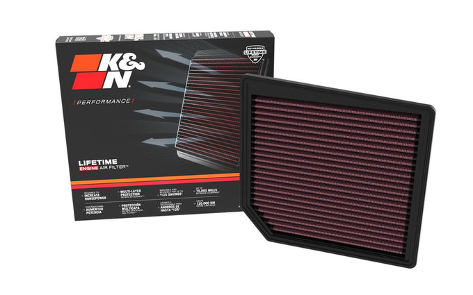 High-Flow Drop-In Replacement Air Filter <br> 2022 Maserati Ghibli