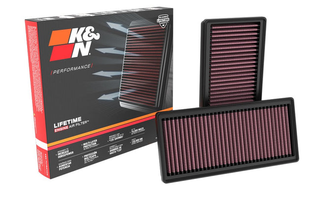 High-Flow Drop-In Replacement Air Filter <br> 20-25 Mercedes-Benz GLS580 GLE580, 18-21 S560