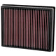 High-Flow Drop-In Replacement Air Filter <br> 13-20 Ford Fusion, 16-18 Lincoln MKX, 15-24 Edge, 13-20 MKZ