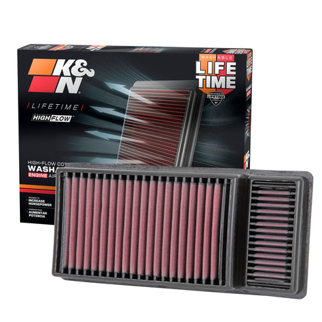High-Flow Drop-In Replacement Air Filter <br> 11-16 Ford F-250 F-350 F-450 F-550 Super Duty, 11-13 F-650