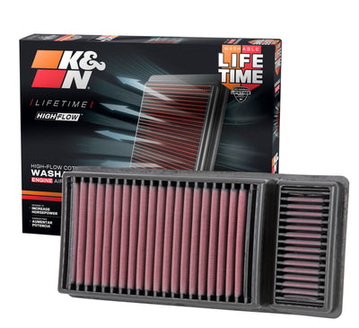High-Flow Drop-In Replacement Air Filter <br> 11-16 Ford F-250 F-350 F-450 F-550 Super Duty, 11-13 F-650