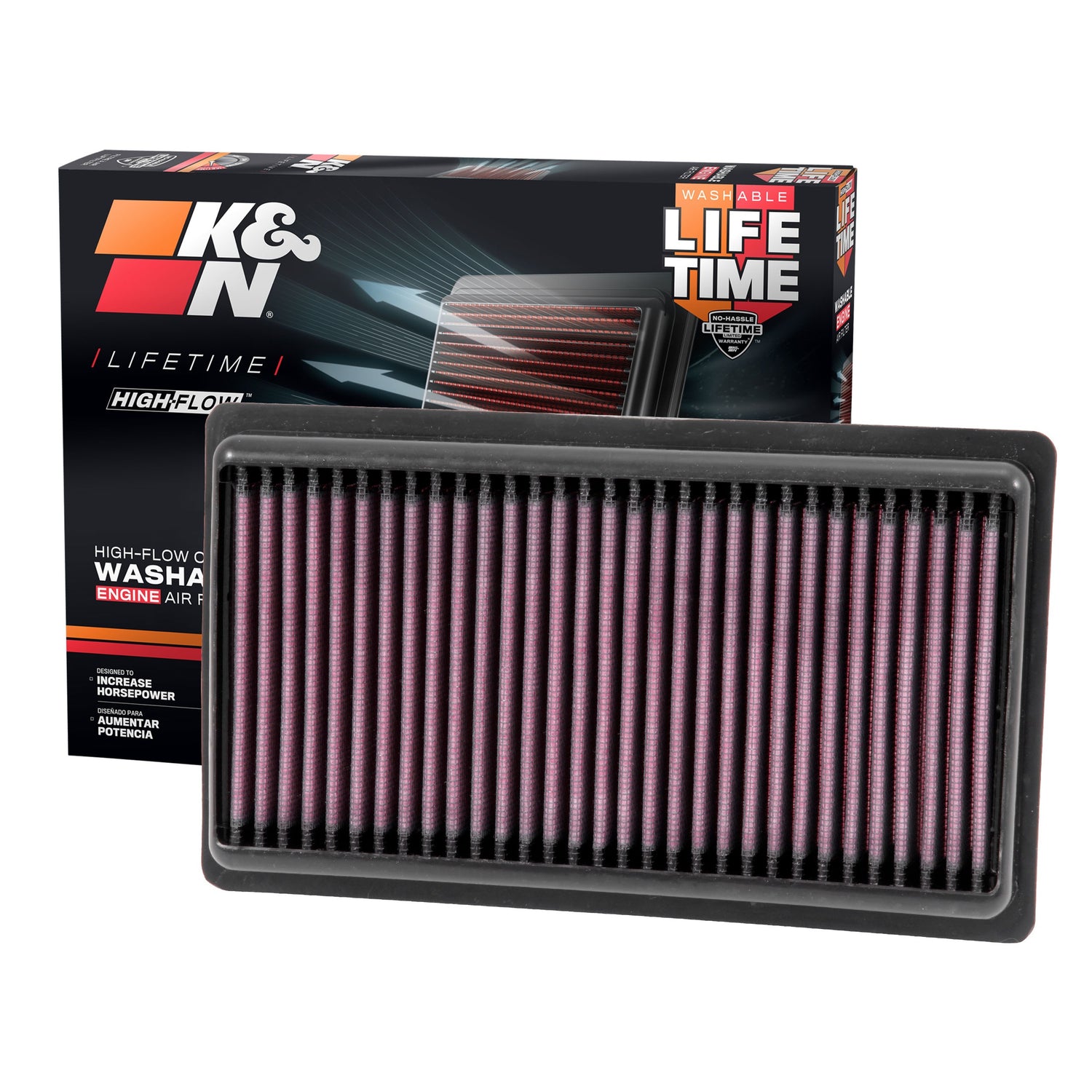 High-Flow Drop-In Replacement Air Filter <br> 2014-2019 INFINITI Q50
