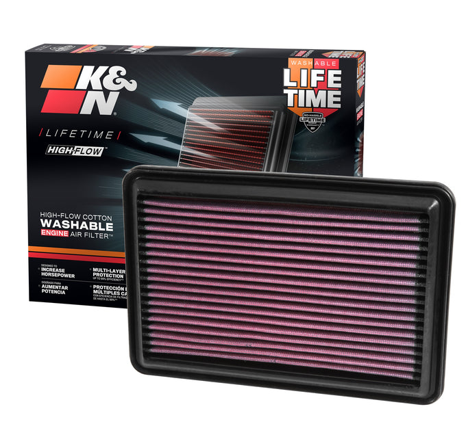 High-Flow Drop-In Replacement Air Filter <br> 14-22 Nissan Rogue Sport X-Trail Qashqai