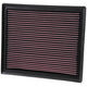 High-Flow Drop-In Replacement Air Filter <br> 14-21 Toyota Tundra, 14-22 Sequoia, 16-23 Tacoma