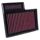 High-Flow Drop-In Replacement Air Filter <br> 15-25 Ford Transit-150 250 350 HD