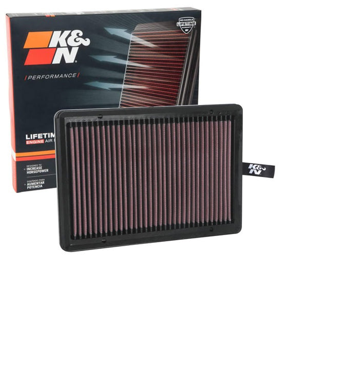 High-Flow Drop-In Replacement Air Filter <br> 16-20 Kia Optima, 15-19 Hyundai Sonata