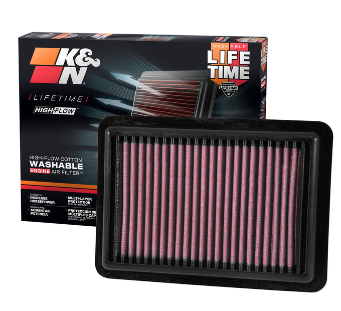 High-Flow Drop-In Replacement Air Filter <br> 2015-2020 Honda Fit