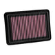 High-Flow Drop-In Replacement Air Filter <br> 2015-2020 Honda Fit