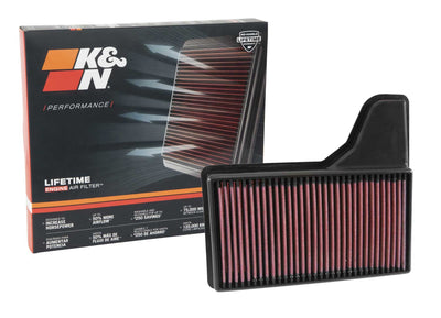 High-Flow Drop-In Replacement Air Filter <br> 2015-2023 Ford Mustang