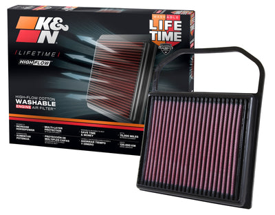 High-Flow Drop-In Replacement Air Filter <br> 2016 Mercedes-Benz C450 AMG, 17-22 C43 AMG GLC43 AMG