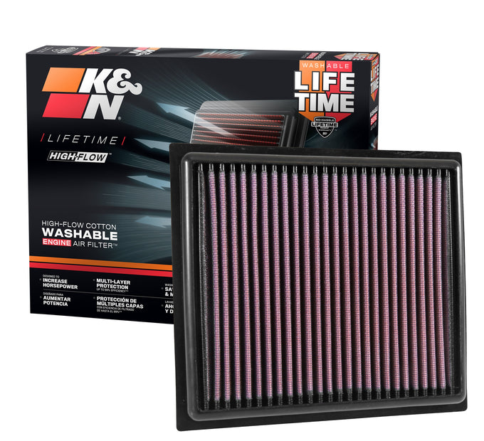 High-Flow Drop-In Replacement Air Filter <br> 15-22 Ram ProMaster City, 15-21 Jeep Renegade, 17-22 Compass