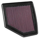 High-Flow Drop-In Replacement Air Filter <br> 2016-2022 Honda HR-V