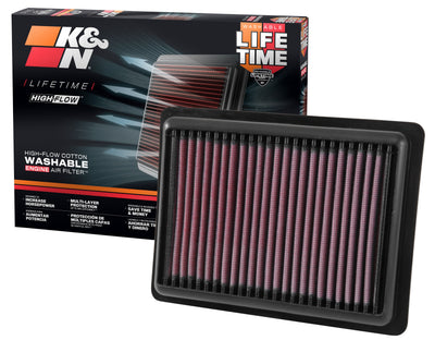 High-Flow Drop-In Replacement Air Filter <br> 2016-2022 Chevy Spark