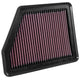 High-Flow Drop-In Replacement Air Filter <br> 16-25 Honda Civic, 23-25 HR-V