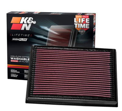 High-Flow Drop-In Replacement Air Filter <br> 2016-2019 Nissan TITAN XD