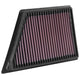 High-Flow Drop-In Replacement Air Filter <br> 2016-2019 Cadillac CT6