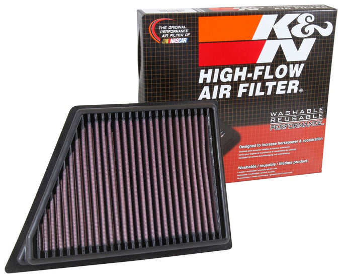 High-Flow Drop-In Replacement Air Filter <br> 2016-2019 Cadillac CT6