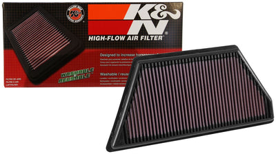 High-Flow Drop-In Replacement Air Filter <br> 2016-2020 Cadillac CT6