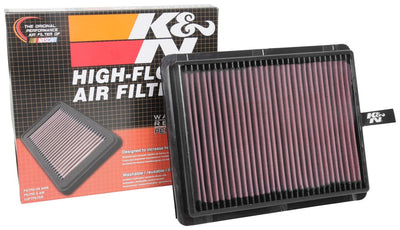 High-Flow Drop-In Replacement Air Filter <br> 16-20 Kia Optima, 15-19 Hyundai Sonata