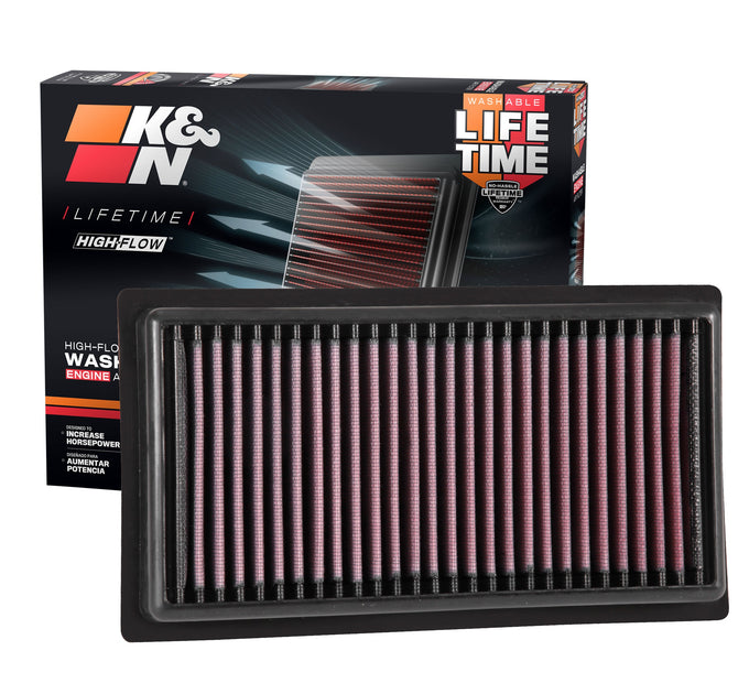 High-Flow Drop-In Replacement Air Filter <br> 17-20,22-25 Subaru BRZ, GR86 17-20 Toyota 86